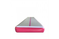 Air Track Mats Training Set Inflatable Tumbling Gray Surface Pink Side Mat Kameymall