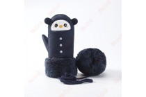Small Gardening Glove Furry Glove Mittens Cartoon Glove Kids Baseball Glove Kameymall