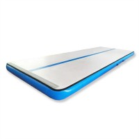 Air Gym Mat Airtrack Training Set Gymnastics Inflatable Blue Tumble Track for All Ages