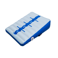 Air Gym Mat Gymnastics Inflatable Air Track Blue Air Incline for Professional Training Kameymall