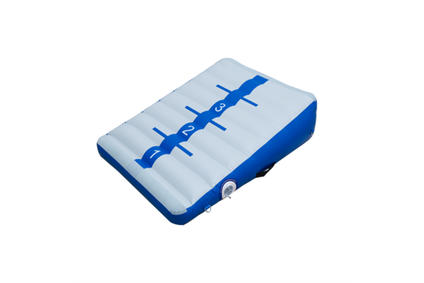 Air Gym Mat Gymnastics Inflatable Air Track Blue Air Incline for Professional Training Kameymall